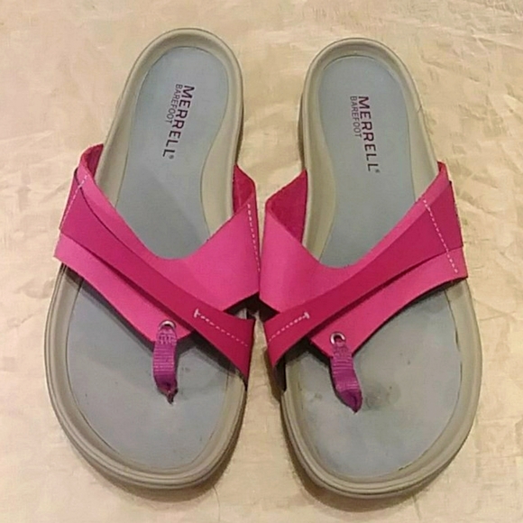 merrell pink sandals